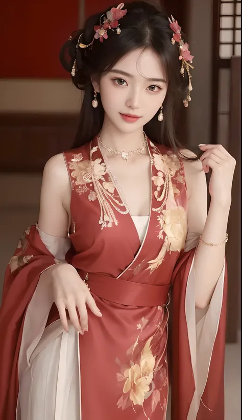 Masterpiece, best picture quality, high quality, beautiful woman, Japanese, popular Korean makeup, detailed, swollen eyes, detailed eyes, detailed skin, beautiful skin, ultra high resolution, (reality: 1.4),very beautiful, slightly younger face, beautiful ...