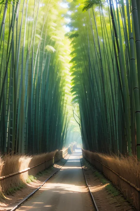 In the bamboo forest、lane