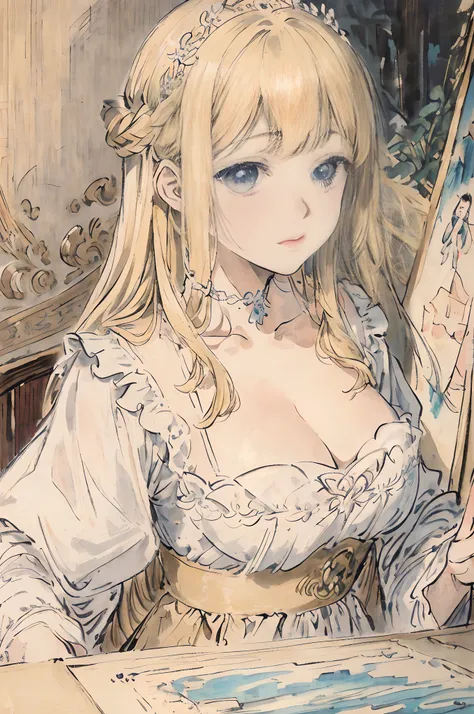 masterpiece, best quality, an extremely delicate and beautiful girl,an extremely delicate and beautiful, world masterpiece theater, ultra-detailed, highly detailed, best quality, blonde hair, highres, extremely detailed,1girl, best quality, illustration, l...