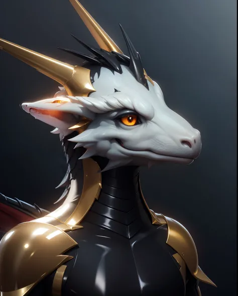 drak，Anthropomorphic dragons，The background is a snowy landscape，sunny clear sky，In the daytime，Wear clothing all over，latex suit，SFW version，detailed full body，full body detailed，highly detailed whole body，silver eyes full body，whole body picture，full bod...