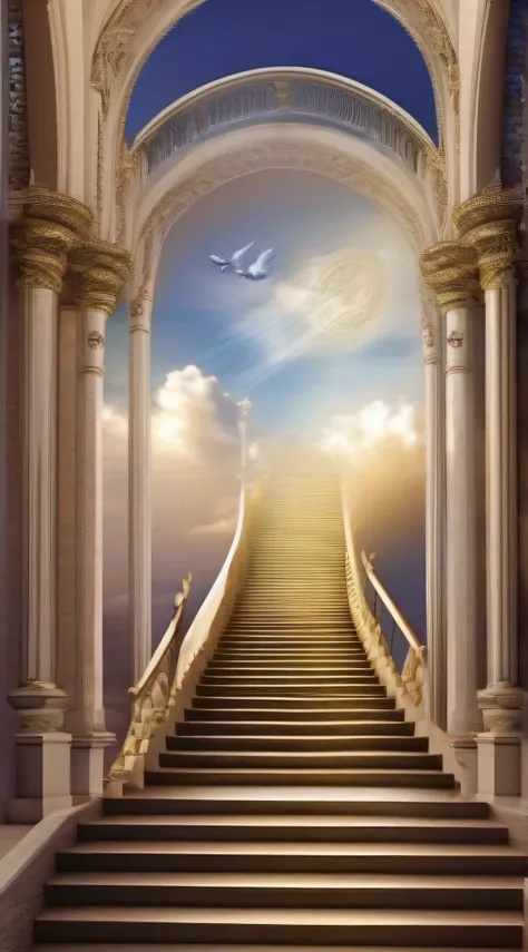 elegant stairs to (((HEAVEN)))