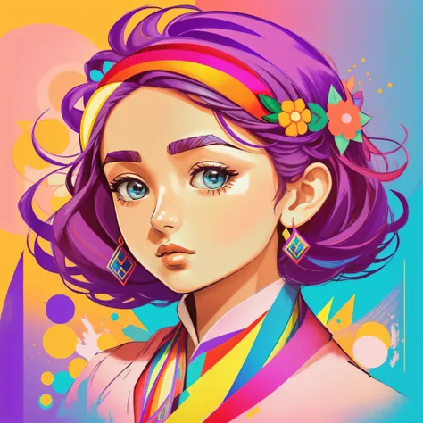 Beautiful Afghan girl, side view, Disney Pixar style, rotating, style, right side, desert -- auto -- s2 
 ،(Toucan bird) - Criador: (Henri Matisse 2023) ), Henri Matisse acolchoamento ,multidimensional geometric wall PORTRAIT, arte, Chibi,
Yang08k, lindo, ...