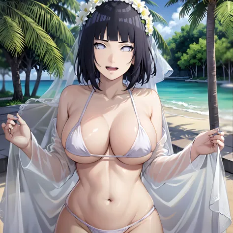 (wallpaper, masterpiece, 1k, anime style:1.9, ( detailed beach background, cowboy shot, looking at viewer, big breasts, big boob...