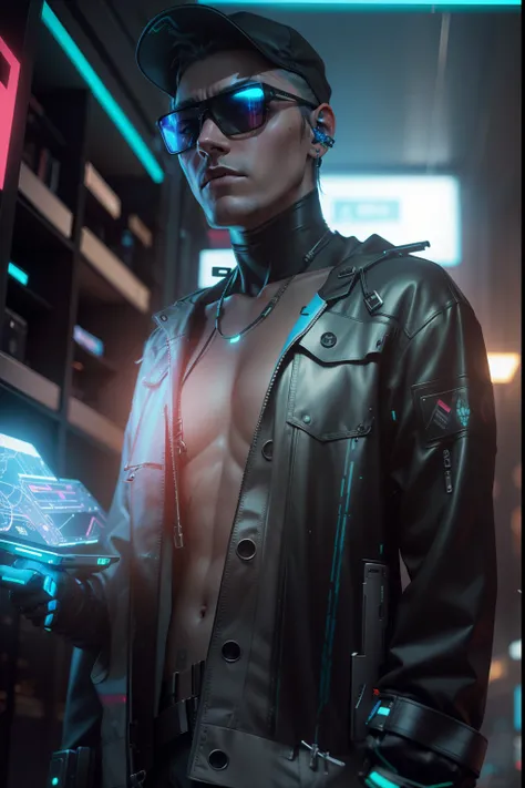 Real face cyberpunk 4k ultra realistic