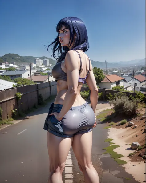 Hinata hyuga, bunda grande, pernas grossas