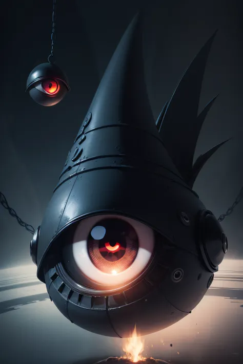 Big evil eyes