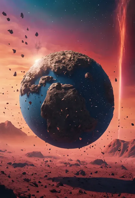 Meteorites hit Earth