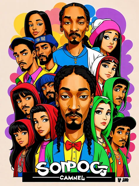 snoop dog cartoon gang