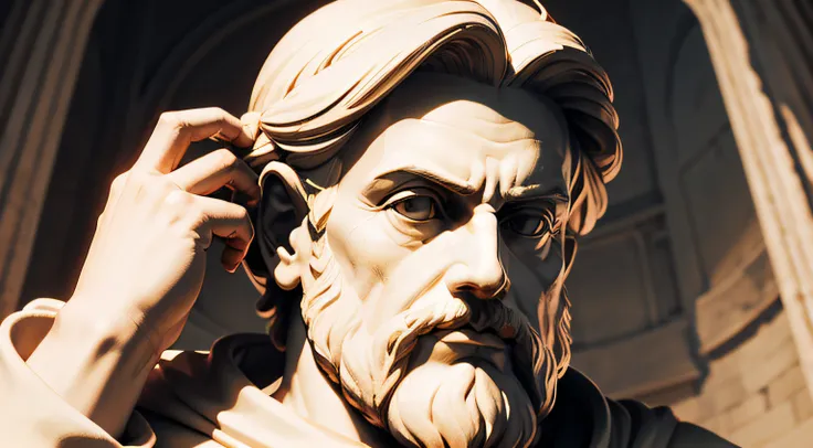 create image of Plato the philosopher