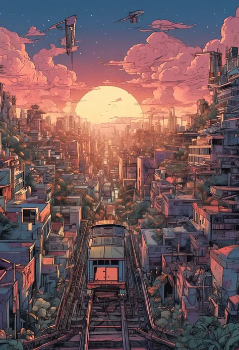 caricatura renato russo, banda legiao urbana, cosmic energy by dan mumford, yusuke murata, makoto shinkai, ross tran, cosmic, intricate detail, cinematic, 8 k, cel shaded, unreal engine, featured on artstation, pixiv