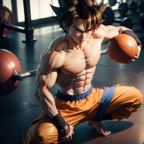 Goku gym photo