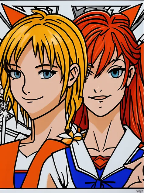 Sailor Mercuri y Sailor Venus