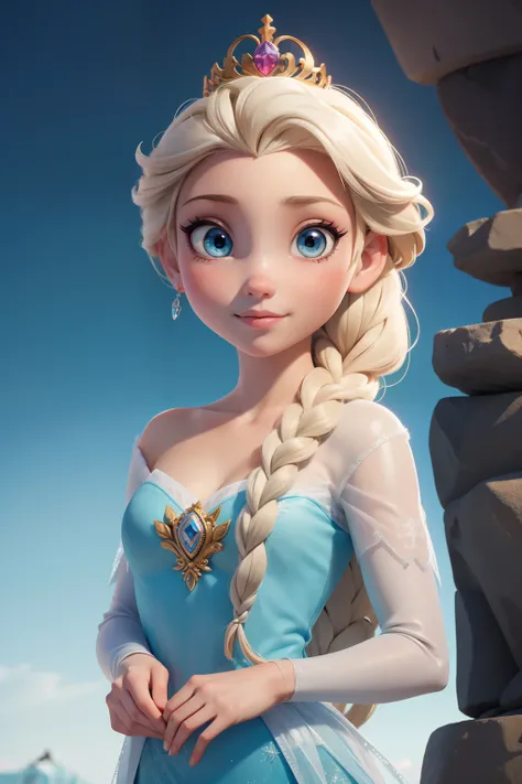 obra prima, melhor qualidade, 1 girl, princesa anna, frozen