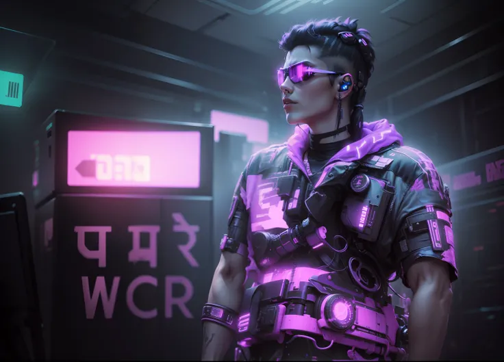 Change background Cyberpunk Style