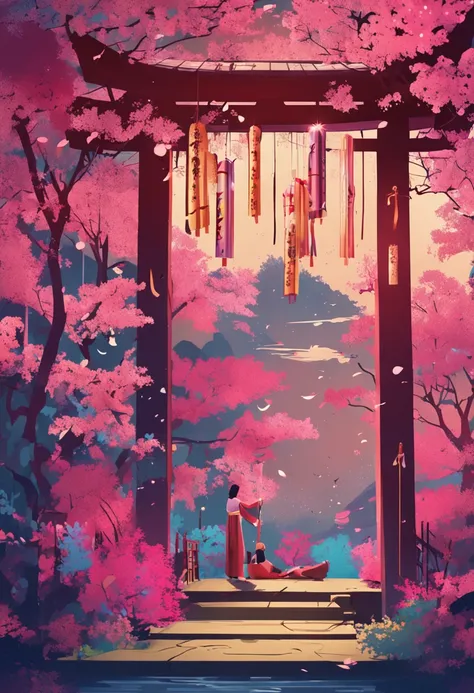 Tanabata scene