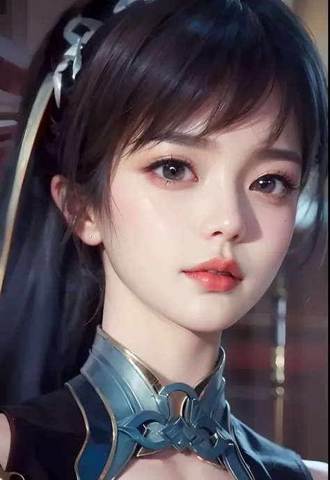 Best Quality, Masterpiece, Close Up of an Oriental Beauty, Need for Beauty, Asian, Dragon, Game CG, Lineage 2 Revolutionary Style, Yun Ling, Close-up Character, Character Close-up, Inspired by Lee Meishu, Character Close-up, Hirase Jinyao, Female Character...