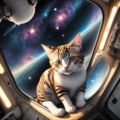 Cat in space