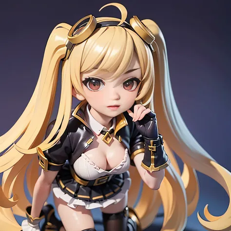 layla /(Mobile Legend/)，Masterpiece 8k，vred，small loli，extreme hight detail, cute face, cute pose, fullbody,