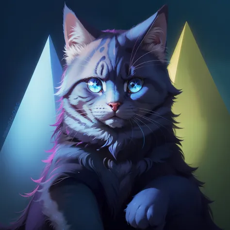 catss，quadratic element，furry，blueneyes