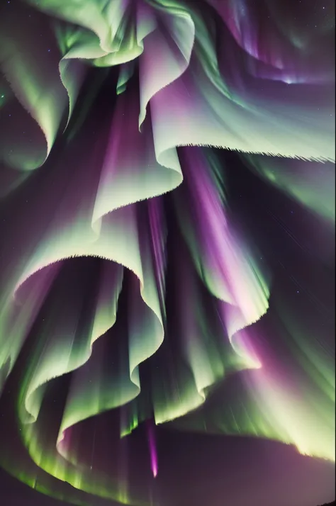 Northern Lights (Aurora Borealis): A starry night sky illuminated by a mesmerizing aurora borealis. Green and purple hues dance on the horizon, creating a magical scene.