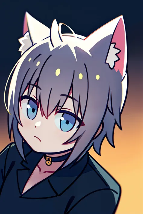 Male cat ears