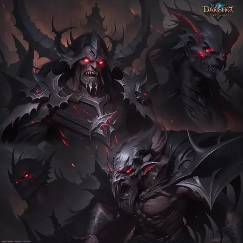 (Best quality, Detailed),(dark and angry,graveleux:1.3,sombre:1.2),ILLIDAN, World of Warcraft,
(Demonic wings, cornes pointues:1.3,dark red skin),two blades of Azzinoth,dark eyes,sinistre, regard intense, background dark, volumettic light