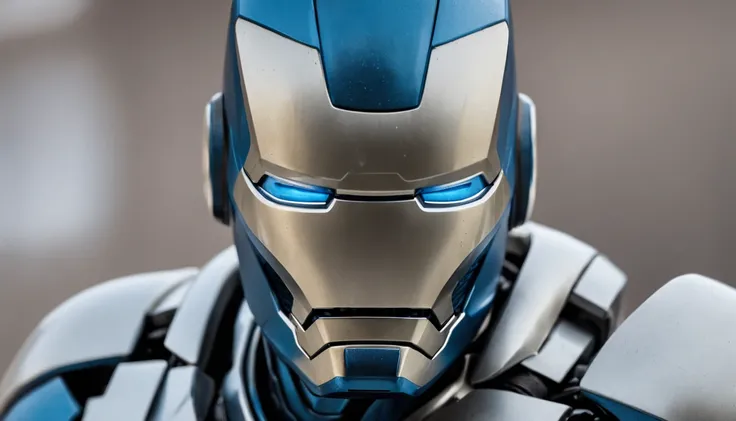 Blue Iron Man