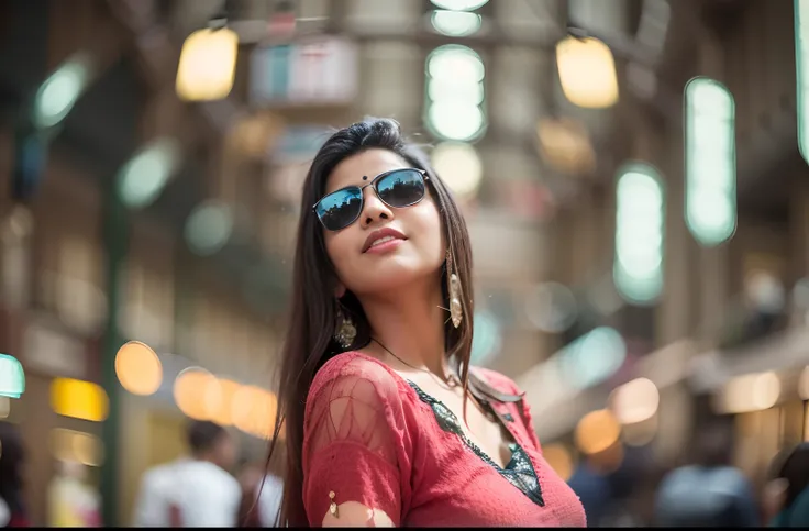 25yo Indian woman in a black croptop standing in a room, a photography by rajesh soni with sony dslr,Full Hd image, fair glowing skin, sweet smile on face, featured on pexels, samikshavad, lovely, cute face beautiful