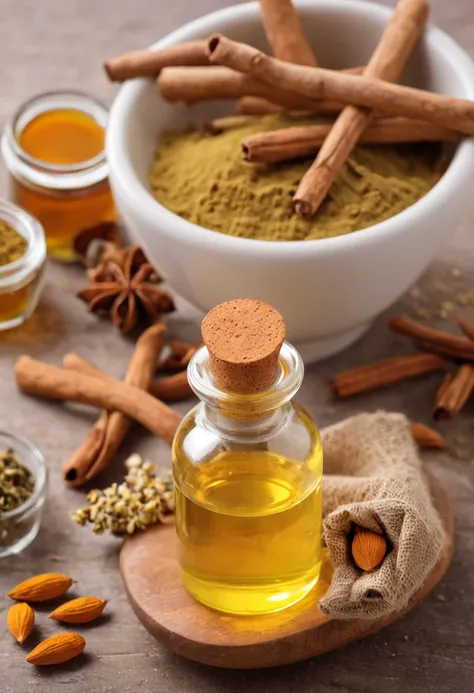 Relaxing massage oil with turmeric:
Ingredientes:
1/2 cup almond oil
1 tablespoon turmeric powder
5 drops of lavender essential oil
Instructions: Lightly heat the almond oil in a water bath and add the turmeric powder and lavender essential oil. Misture be...