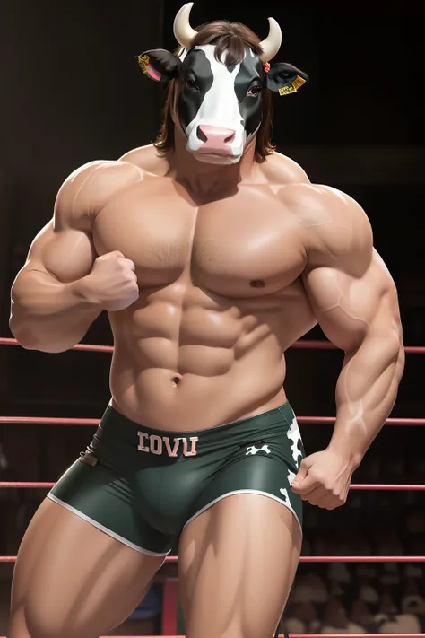 lovely cow  mask:1.7