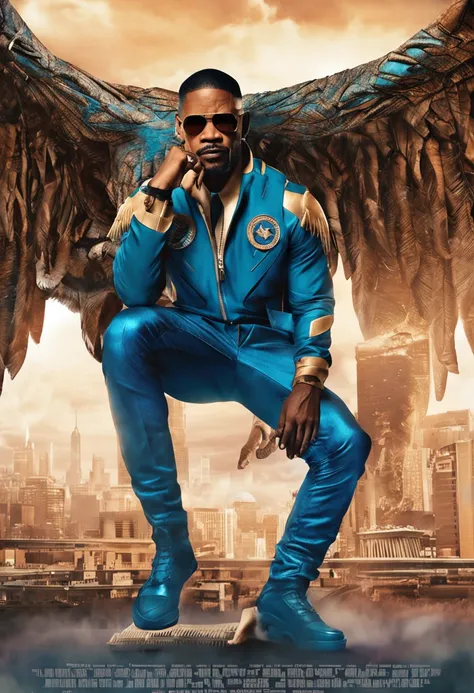 Ator Jamie foxx as marvel azul