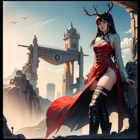 Chinese mythology, a red deer with long antlers
Negative prompt: circle, mountain, easynegative
Steps: 30, Size: 768x768, Seed: 1624142226, Version: v1.5.1, Sampler: DPM++ SDE Karras, CFG scale: 5, Model hash: bad6f46c39, Hires steps: 8, "easynegative: c74...