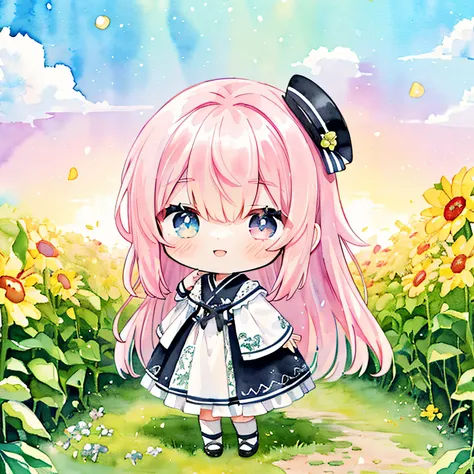 (PastelColors:1.3)、(Cute illustration:1.3)、(watercolor paiting:1.1)、,(Chibi:1.1)
Detailed background、1girl in、Open your mouth and smile、Beautifully detailed、Moya、colourfull、marble、Particles of light、patterns、
Detailed drawing、Vibrant colors、striking contra...