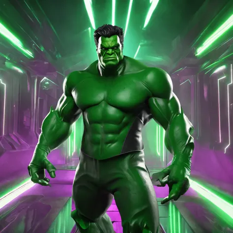 Singer movie Hulk green with elegant costume, best quality, master part, ultrahigh-resolution, (fotografia realista:1.4), Surrealismo, Semelhante a um sonho,FusionArt, Shadow dancer, magia das sombras, Darkness Control, furtividade, passo da sombra, Umbral...