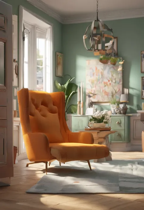 There is an elephant in the middle of the room, Global Illumination. vfx, Rendered in Renderman, Pixar Zveropolis. 3D рендеринг, Realistic installation shot, Рендеринг в 8k Unreal Engine, animated film, In Zootopia, Rendering to Pixar, The elephant in the ...