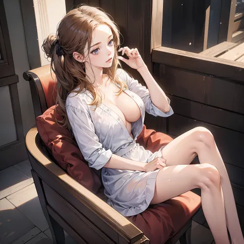 (1girl:1.3),realistic photograph, photorealistic:1.4
official art, ultra detailed, beautiful and aesthetic, beautiful, masterpiece, best quality, sitting down, spread legs, hands behind head,
big breasts,(naked), fingers spreading open,