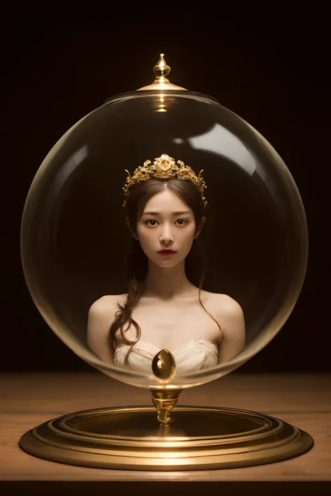 Goddess of Beautiful Time, Staring at the hourglass,