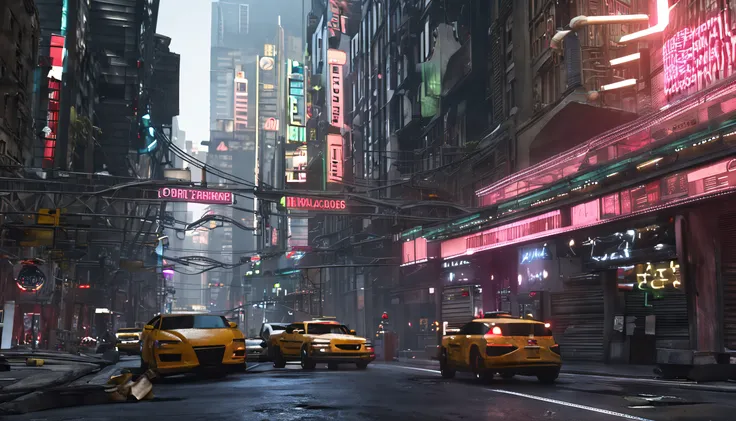 a concept art of a futuristic sci fi new york city, beautiful realistic atmosphere, environment, people, detailed, realistic, concept art, unreal engine 5, structure, sci-fi, urban, ray tracing, CGI, perfect visuals, lighting, smooth, movie, screen-space r...