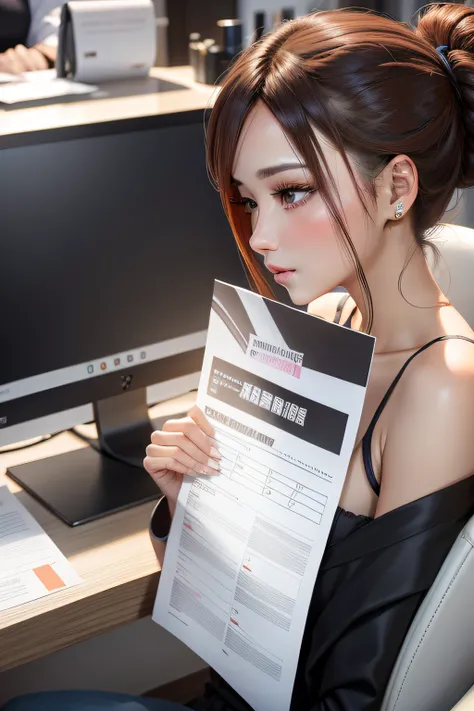 Beauty industry information article，beauty salon，Manage story material，Salary information，Sales process materials，Poster material，Card design materials