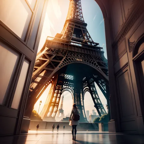 eiffel tower, danmumford style