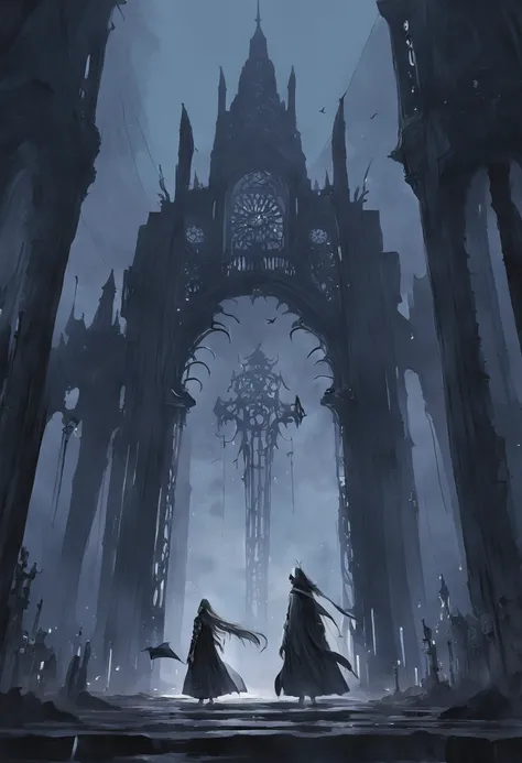 The Gothic Necroid city is a hauntingly beautiful and eerie testament to the civilizations deep reverence for death and the afterlife. Its architecture is a blend of dark aesthetics, intricate designs, and a sense of otherworldly mystique. Heres a visual d...