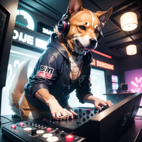 Dog dj