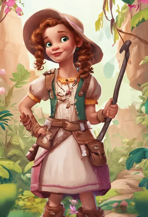 Nome: Anna

Description:
Anna is an adorable six-year-old girl with white skin, cabelos castanhos cacheados e olhos verdes cristalinos. She is a fearless adventurer and is always ready to explore new places and discover exciting things. 

Traje:
Anna usa u...