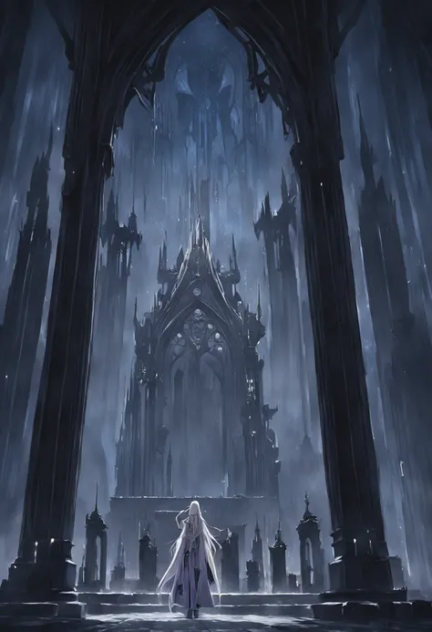 The Gothic City of the Necro is a testament to haunting beauty and creepiness，A testament to civilizations deep reverence for death and the afterlife. Its architecture incorporates a dark aesthetic, intricatedesign, and otherworldly mystery. Below is a vis...