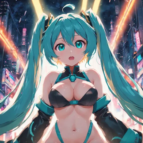 Big breasts Hatsune Miku