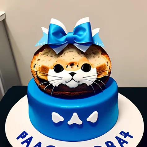 Bread cat 1st birthday