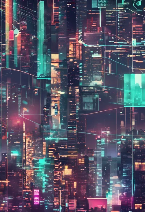 Generate a captivating visual collage for the video intro. Include stylized trading charts and a mix of currency symbols, gently floating around. Overlay these elements on a background resembling a high-tech trading floor or a city skyline at night.