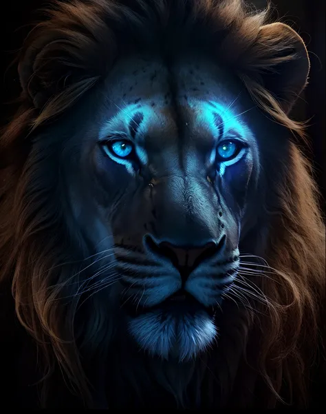 Lion, leone, King, naturais, Natureza, Natureza, Linda, renderizado, fotorrealista, UltraHD, 4k, texturasdetalhadas, thunders, sombras detalhadas, cores detalhadas, por do sol, sol se pondo, Sunset, Natureza Linda, fundo preto, por do sol, contraste detalh...