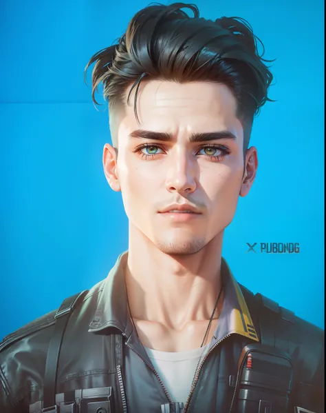 Pubg dress man background change cyberpunk handsome boy ultra realistic face