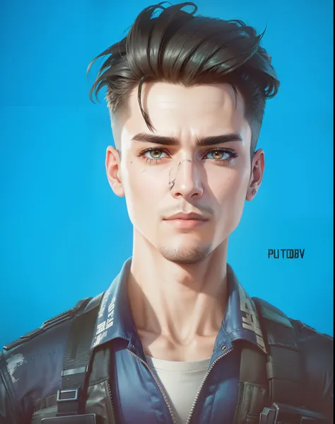 Pubg dress man background change cyberpunk handsome boy ultra realistic face